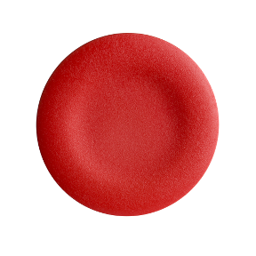 Red Cap For Circular Push Button Ø22 Unmarked-3389110090659