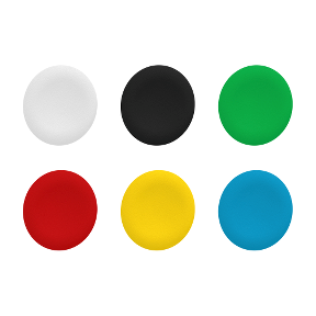 6 Renk Seçimli Dairesel Basmalı Düğme Ø22 İçin Başlık İşaretsiz-3389110090581