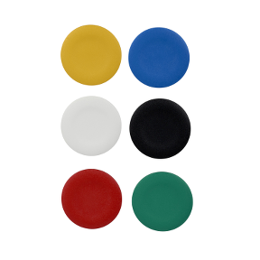 6 Color Selected Circular Protruding Push Button For Ø22 Head Unmarked-3389110091663