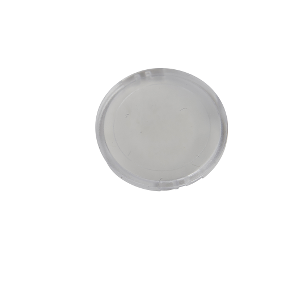 Ba9S Ampullü Dairesel Işıklı Basmalı Düğme Ø22 İçin Beyaz Düz Lens-3389110100570