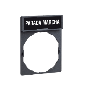 Written 8 X 27 Mm Letter Holder 30 X 40 Mm Parada Marcha Marked-3389110201239