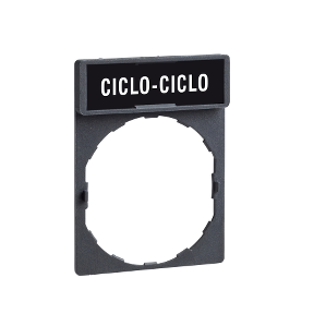 Written 8 X 27 Mm Letter Holder 30 X 40 Mm Ciclo-Ciclo Marked-3389110201468