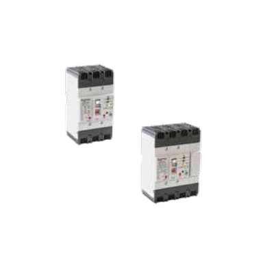 H250 200 A 30 KA 3-pole circuit breaker with residual current protection