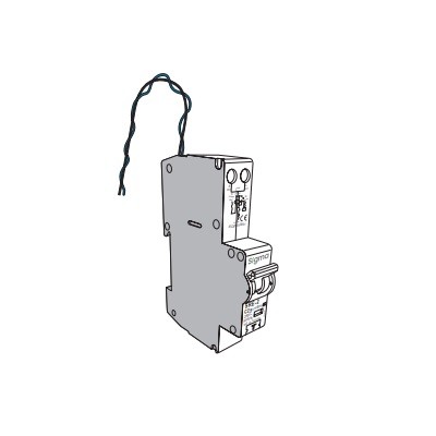 SRE-2 6 KA 100 mA C6   kaçak akım korumalı otomatik sigorta ( kablolu )