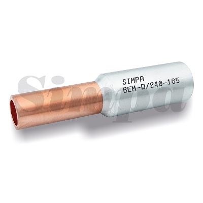 Bimetal Ek Mufları Al-Cu, Kablo kesiti (mm): 10-6