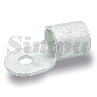 DIN 46235 type welded type cable lug, Cable cross section (mm):2.5, Bolt hole:M3