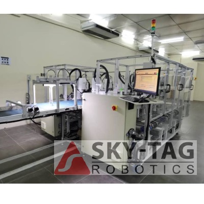 Glove Robotic Stacking and Packing Line Max 240 Glove Per Minutes