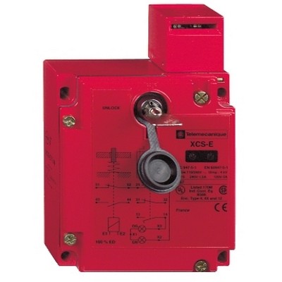Metal Safety Switch Xcse - 3 Nk - Slow Breaker - 2 Input Tapped Pg 13 - 24 V-3389110719932