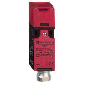 Plastic Safety Switch Xcspa - 1 Nk + 1 Na- Slow Breaker - 1 Input Tapped 1/2" Npt-3389110720600