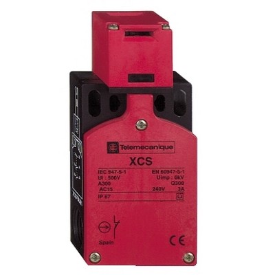 Plastic Safety Switch Xcsta - 2 Nk + 1 Na- Slow Breaker- 2 Input Tapped Pg 11-3389110786040