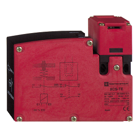 Plastic Safety Switch Xcste - 1Nk + 1Na - Slow Breaker - 1 Input Tapped M16-24V-3389110825084