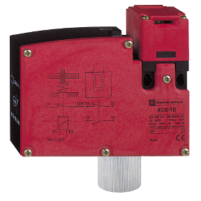 Plastic Safety Switch Xcste - 2Nk - Slow Breaker - 1 Input Tapped 1/2" Npt -24V-3389110825138