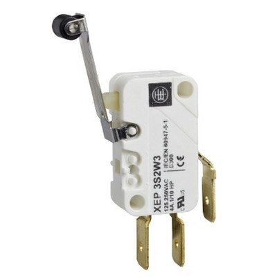 Miniature Limit Switch - Roller Lever - Solder Labels-3389110299861
