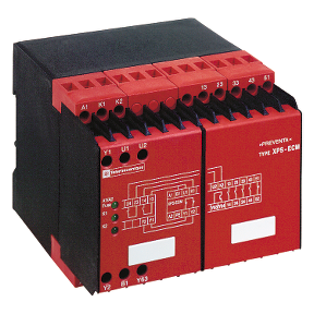 Module Xpsec - Increasing the Number of Safety Contacts - 230 V Ac-3389110742442