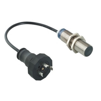 Inductive Sensor Xs6 M18 - L62Mm - Brass - Sn8Mm - 24..240Vac/Dc - Din 0,15M-3389119026963
