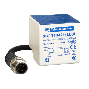 Inductive Sensor Xs7 40X40X40 - Plastic - Sn15Mm - 12..48Vdc - M12-3389110883978