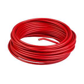 Red Galvanized Cable - Ø 5 Mm - L 15.5 M - For Xy2C-3389110563092