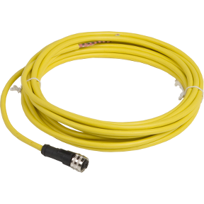 Pre-Wired Connectors Xz - Straight Female - 1/2"20 Unf - 3 Pins - Cable Pvc 5M-3389119073356