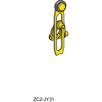 limit anahtarı manivelası ZC2JY - termopl makaralı maniv değ uzunl - -40..70 ° C-3389110323269