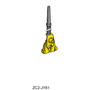 Limit Anahtarı Manivelası Zc2Jy - Termoplastik Uçlu Yaylı Manivela - -40..70 ° C-3389110323665