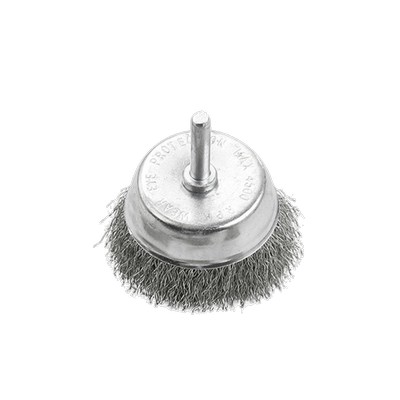 100 mm Pin Cup Gray Wire Brush