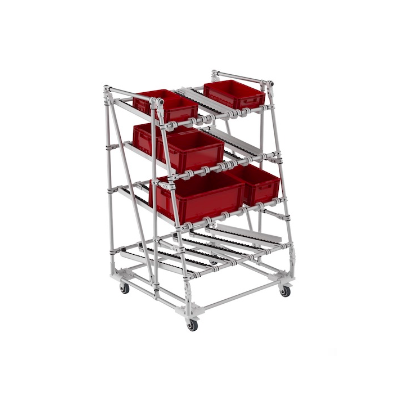 Dynamic Flow Rack-Flow Rack Suitable for Material Collection, N64