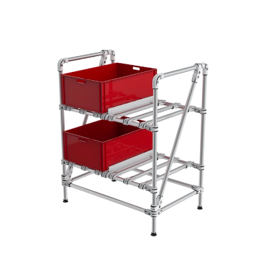 Shelf and Storage-Carton and Box Rack, N26
