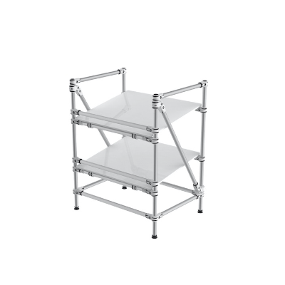 Shelf and Storage-Adjustable Angle Rack, N69