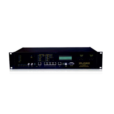 VCL-2145-D Dual GNSS Primary Reference Clock - IEEE-1588v2 PTP Grvemaster and NTP Time Server