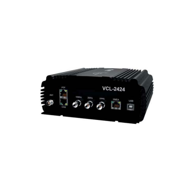 VCL-2424-D DIN-Rail Versiyon - PTP IEEE-1588v2 Grvemaster PRC ve GPS NTP Time Server