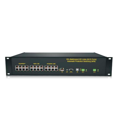 8 E1 Connections (24 E1 Ports) Protection switch