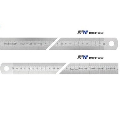 Steel ruler 1000x40x2.0 mm