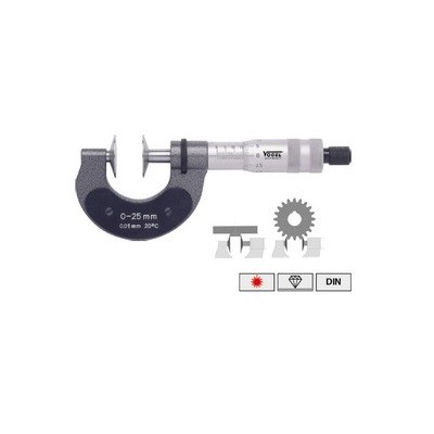 Micrometer, custom, 0-25mm