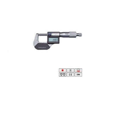 Dijital mikrometre, 0-25 mm