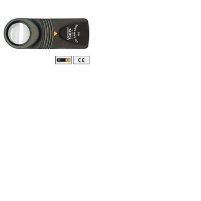 LED hand-lit magnifier, 10x