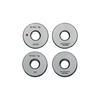 Fine Tooth Ring Gauge M5x0.5 Passes